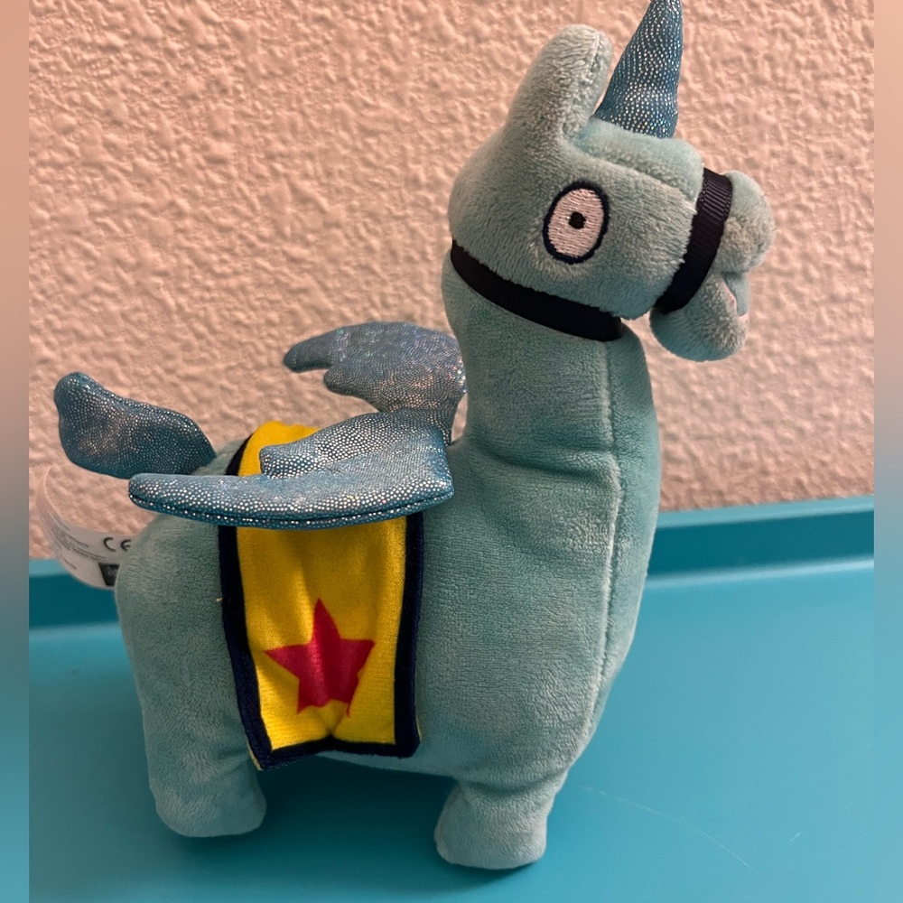 FORTNITE LIAMACORN 7” STUFFED PLUSH TOY (PRE-OWNED)